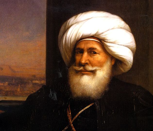 מוחמד עלי. אוגוסט קודר, שמן על בד, 1841