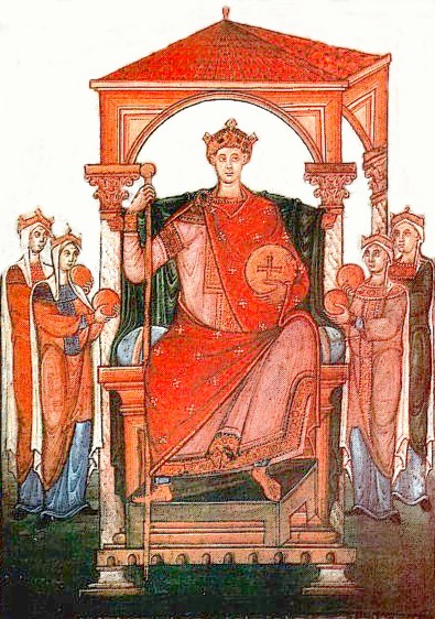 אוטו השני, שליט הקיסרות הרומית הקדושה, מיניאטורה, המאה העשירית