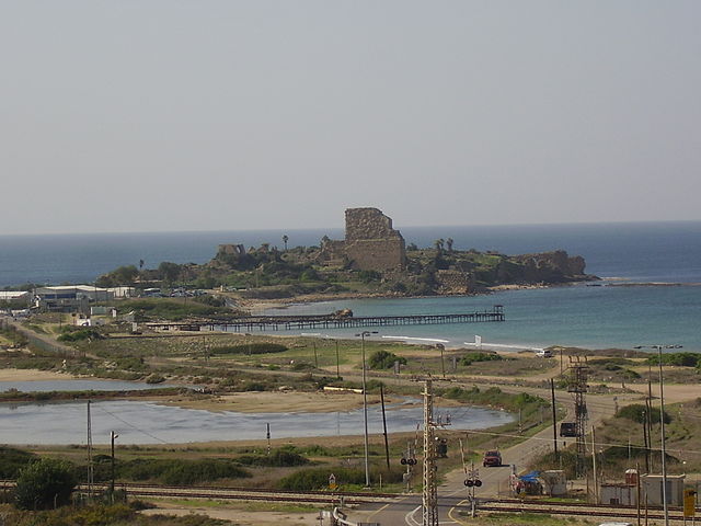 Ruins of the Atlit Fortress, 2012