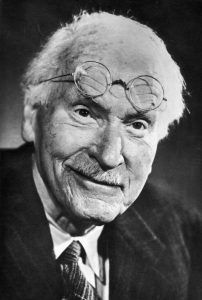 Carl Gustav Jung (1875–1961), age eighty-four, during a television interview at his home on Lake Zurich in 1959. Jung broke with Freud partly over the question of whether empirical methods could be used to investigate the mind