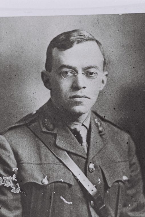 Jabotinsky in uniform in World War I