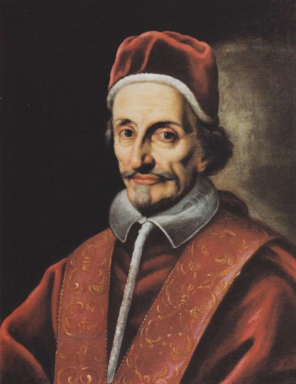 Pope Innocent XI, portrait from 1787