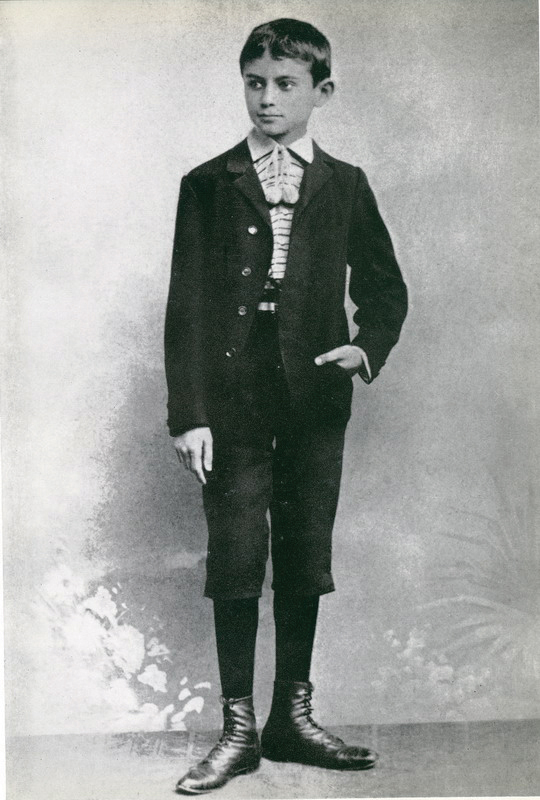 A rudimentary Jewish education was enough as far as Kafka’s parents were concerned. Kafka dressed for his bar mitzva, 1896