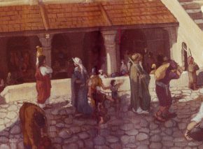 Pilgrims at Jerusalem