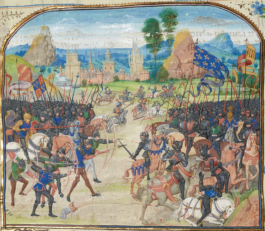 קרב פואטייה, מיניאטורה מן המאה ה-15