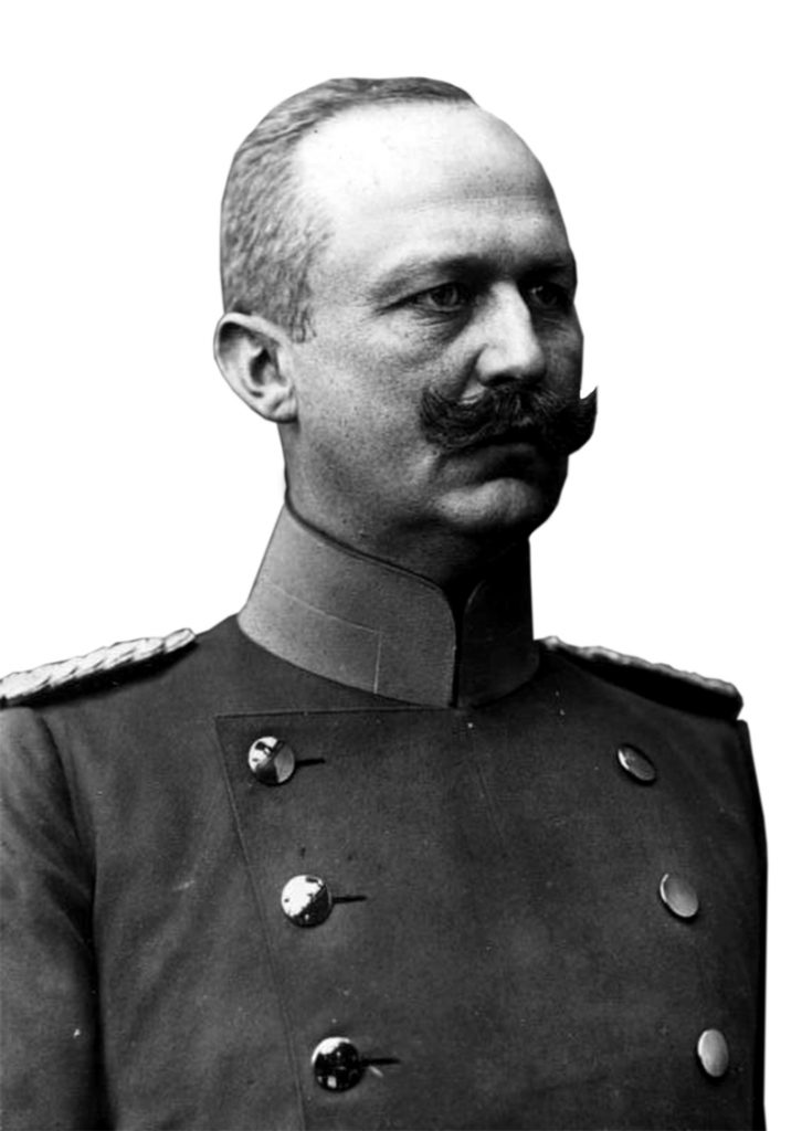 Erich Ludendorff was much younger than Paul von Hindenburg, who came out of retirement to lead the war effort and therefore let his deputy effectively run the show