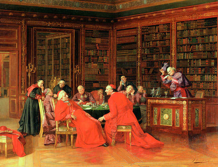 Francesco Brunery, A Tedious Conference, between 1898 and 1909