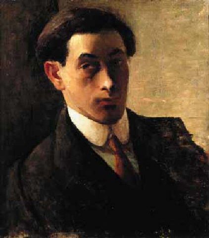 Isaac Rosenberg, self-portrait, before 1918