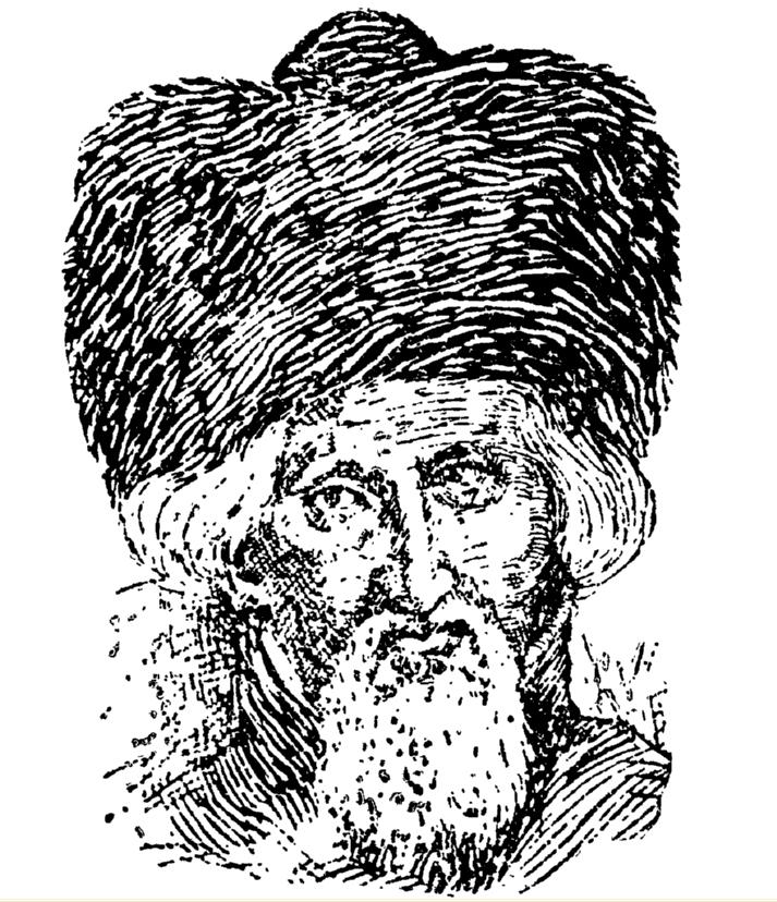 Traditional portrait of R. Solomon Luria