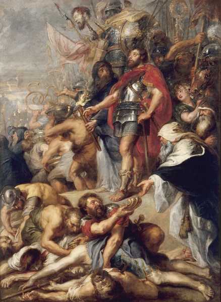 Peter paul Rubens, "The Triumph of Judas Maccabee," Museum of Fine Artsin Nantes