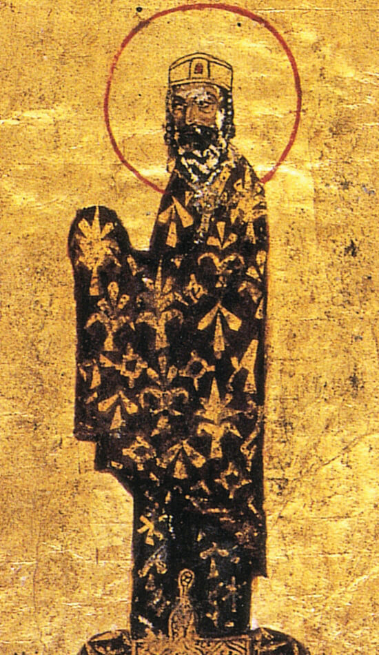 Alexius I couldn’t restore his Byzantine Empire to its heyday, but his canny political and military maneuvering – including summoning Christendom to his aid against the Seljuks and Muhammadans – stabilized it in a particularly turbulent period. Alexius, illustration from an 11th-century Greek manuscript in the Vatican Library