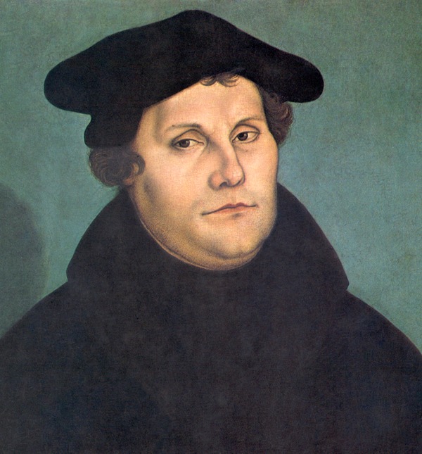 Martin Luther, by Lucas Cranach, 1529