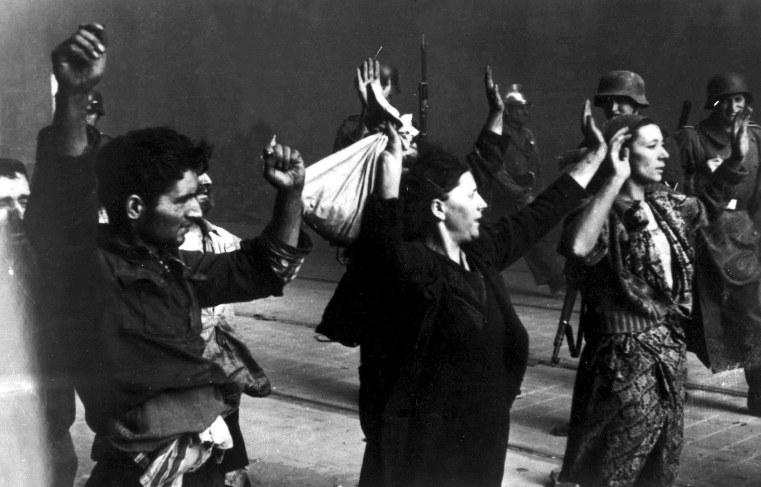 Honorable surrender. Rabbi Menahem Ziemba’s outlook evidently triumphed in the end; for many Jews, the Warsaw ghetto uprising represents a spark of Jewish heroism in the dark humiliation of the Holocaust. Jewish women captured at the end of the revolt