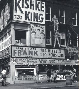 מלך הקישקע. כמו מלך הפלאפל, רק אחר. בניו יורק של תחילת המאה העשרים היו מסעדות כשרות רבות שהגישו את המאכלים המסורתיים של המולדת הישנה 