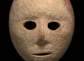 9000 year old prehistoric stone mask from Har Hebron