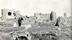 שרידי המצודה של דאהר אל עומר בטבריה, 1893