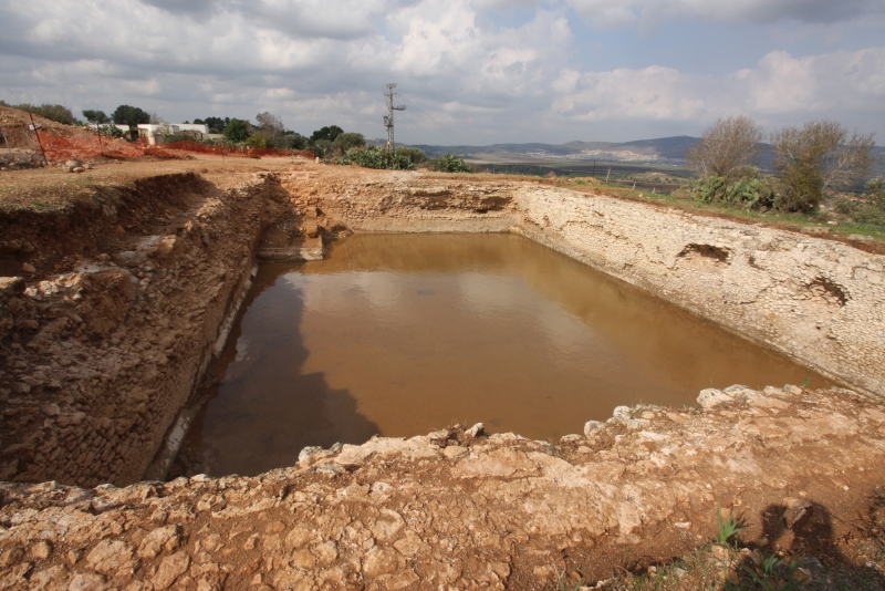 Pool in Zippori, photo by Zvika Zuk