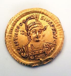 Portrait of Theodosius II