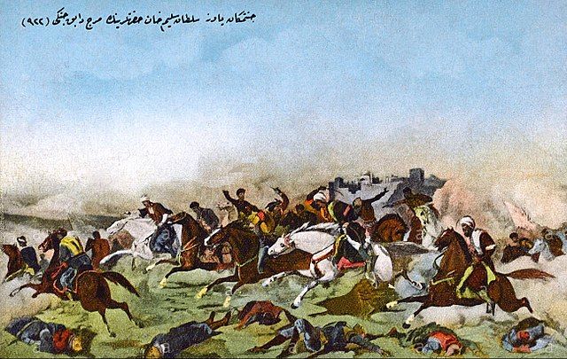 קרב מרג' דאביק, אוגוסט 1516