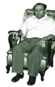 Israel’s undercover authorities saw Lipshitz as a loyal agent of their cause. Shaul Avigur, founding director of Nativ, 1949