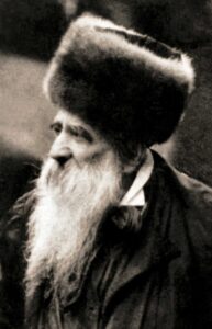 What drew the young Langer – the Hasidic rebbe’s charisma, the close company of his Hasidim, or a more authentic, vibrant Judaism? Rabbi Yisakhar Dov Rokah, rebbe of Bełz, at Marienbad spa, 1920