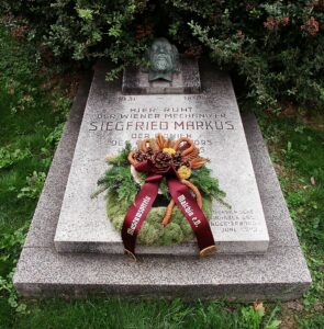 Decades after his death, Marcus was commemorated all over Austria. His grave in Vienna’s Central Cemetery | Photo: Torsten Gertz
