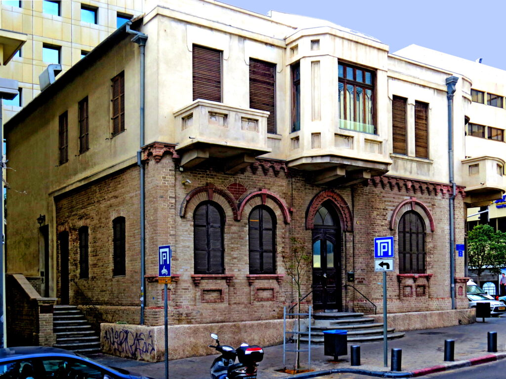 The Akiva Aryeh Weiss house in Ahuzat Bayit, a.k.a. Tel Aviv, the town he founded | Photo: Gidon Shapira, courtesy of the Weiss family