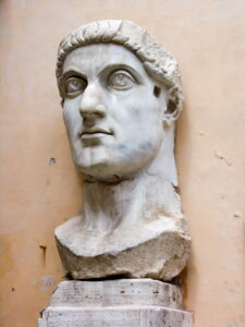Converted the greatest empire in the world to Christianity. Statue of Constantine I from the Capitoline Museum, Rome | Photo: Jean-Christophe Benoist