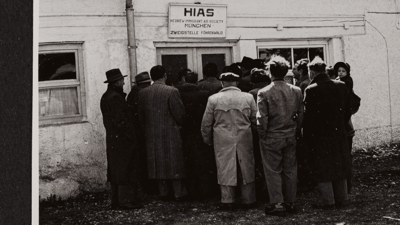 Though originally an American Jewish initiative, HIAS branched out into Europe to provide vital support for the waves of Jewish emigration between the two world wars. HIAS offices in Munich | Courtesy of the American Jewish Historical Society archives