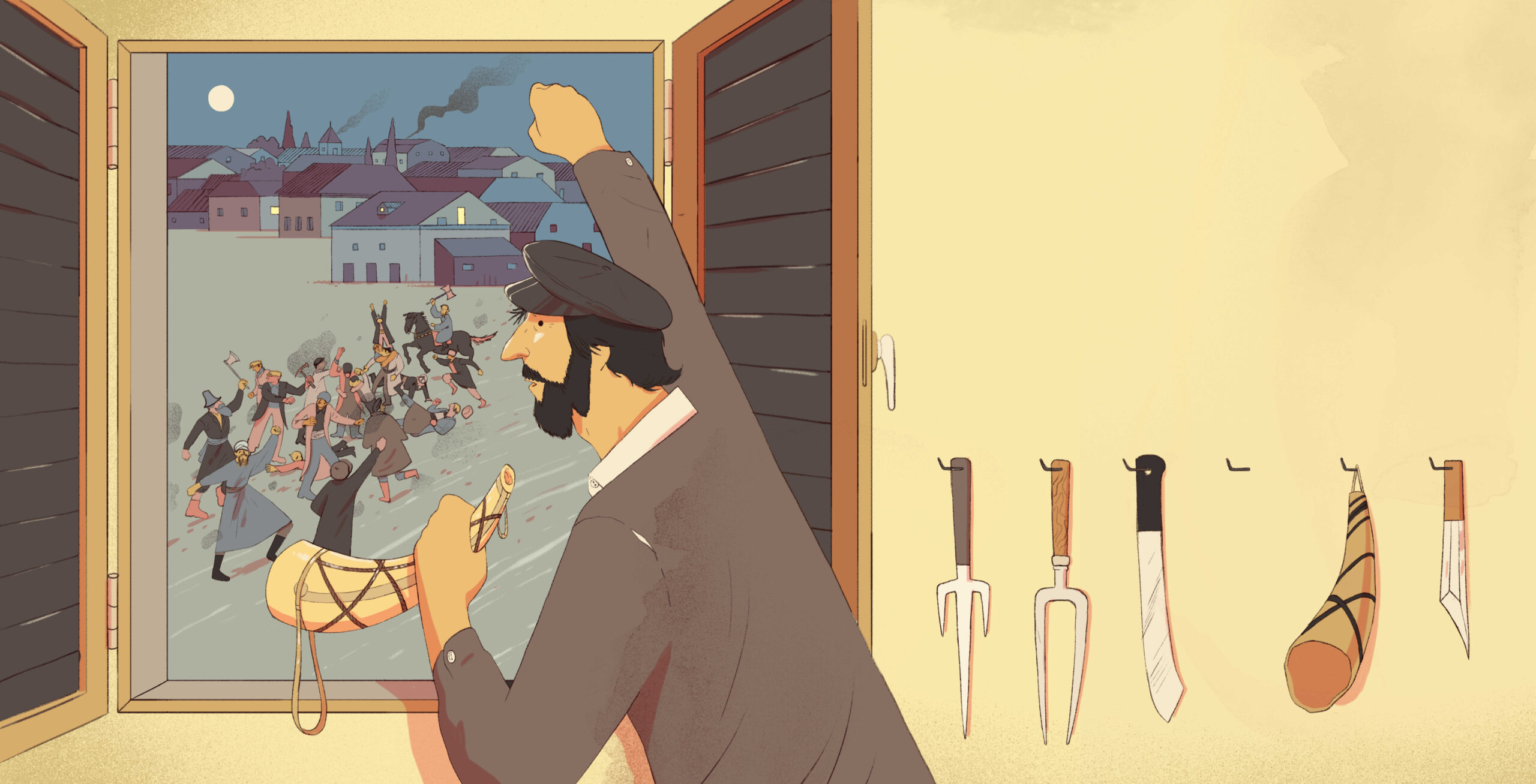 | Illustration: Ovadia Benishu